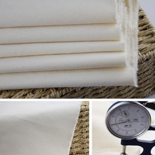 10oz 100% Cotton Duck Canvas Fabric by the Yard for Sewing Crafts