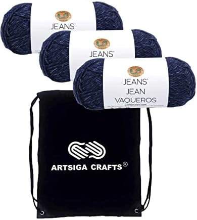 Lion Brand Yarn Jeans 505-108 Brand New