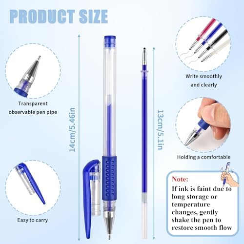 8 Pcs Heat Erasable Pens for Fabric with 64 Refills for Sewing