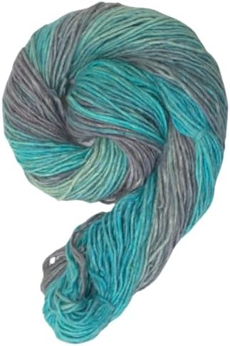 Silk Wool Blend Yarn Singles - Merino Silk Yarn, Sport/DK Weight