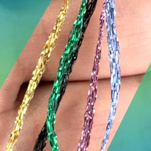 YarnArt Sparkle - Metallic Glitter Fine Lightweight Yarn for Crochet &