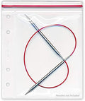 StoreSMART - Top Side Zipper Case for Your Circular Knitting Needles