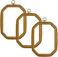 Embroidery Hoops, 3-Pack, 10x7 Inch