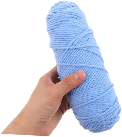 7 Rolls Cotton Yarn 8ply for Crochet Knitting DIY Projects