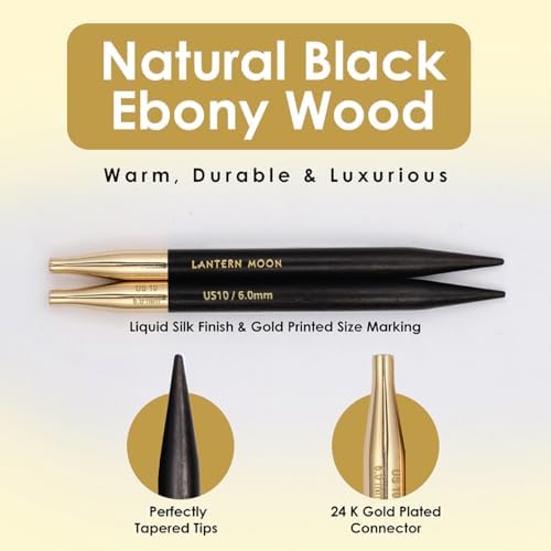 Lantern Moon Legacy Interchangeable Circular Knitting Needle Set 5"
