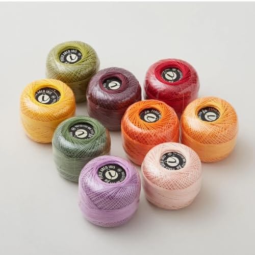 Missouri Star Autumn Wishes Perle Cotton Floss Pack – 9 Vibrant #8