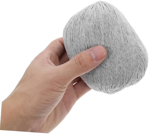 Wool Yarn Soft Fine Thread for Knitting and Crocheting, 6 Balls Xmas