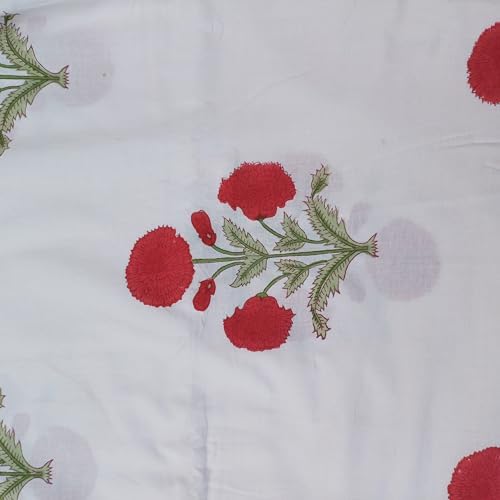 E-Tailor® 100% Cotton Hand Block Printed Fabric – Running Material for