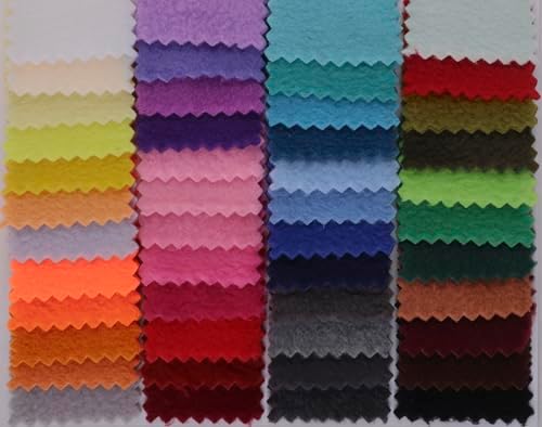 Mook Fabrics Solid Anti-Pill Polar Fleece, Burgundy Cut by The Yard