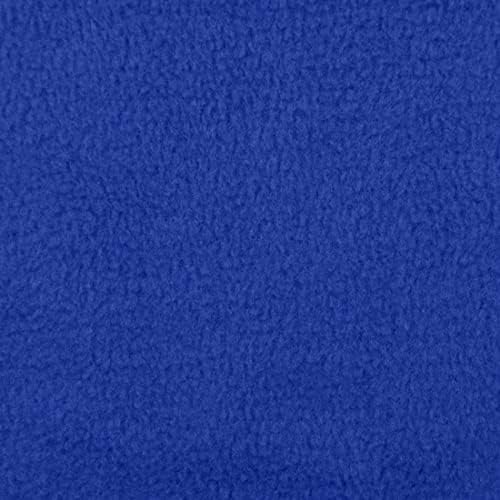 Fashion Fabrics LLC Royal Blue Solid Polar Fleece Anti-Pill Lining