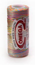 Nylon NO.2 [Variegated] by Omega - Strong 100% Nylon String Cord for