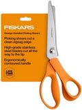 Fiskars 8" Orange-Handled Pinking Shears for Fabric Cutting & Sewing