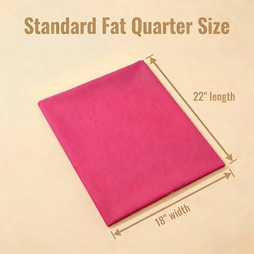 iNee Bright Solid Cotton Fat Quarters Bundle – 17 Pack