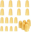 24 PCS 4 Sizes Rubber Fingers Thimbles for Tips Protection, Small