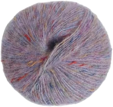 300G Gradient Wool Cotton Blend Yarn, Multicolor Yarn Ball For