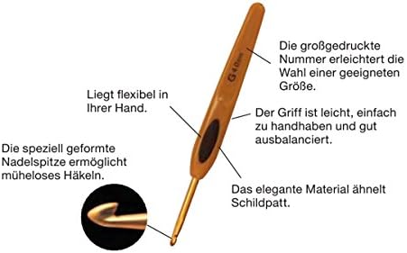 Clover Soft Touch Crochet Hook: 2.00mm, 2mm
