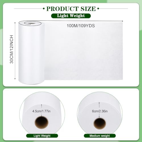 Lightweight Fusible Interfacing for Sewing Iron On Fusible Interfacing