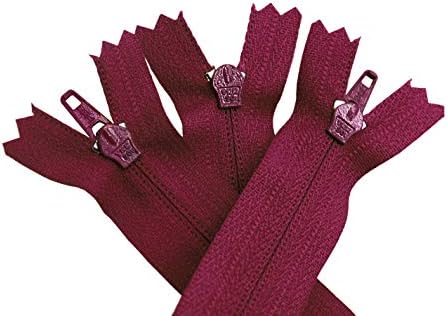 Skirt & Dress Nylon Coil Lightweight YKK Closed Bottom Zippers for