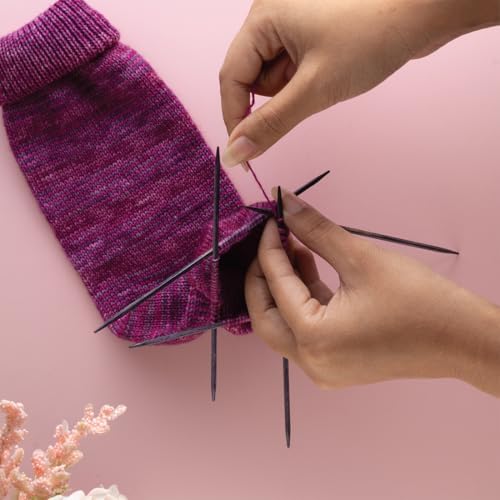 KnitPro J’Adore Cubics Double Pointed Needles 6" (15cm) | US Size 5