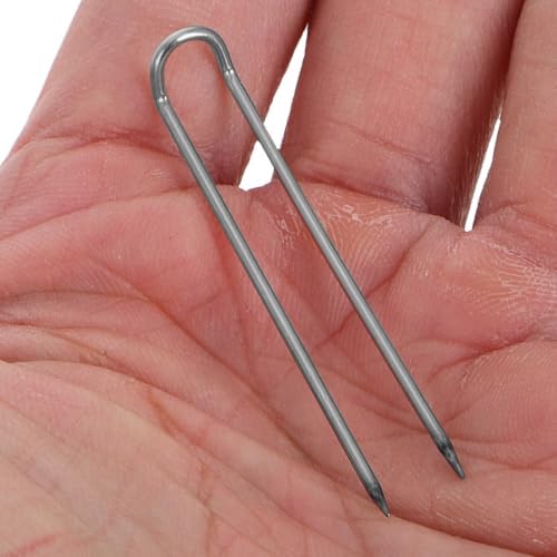 100 Pcs U-Shaped Quilting Pins, Stainless Steel Sewing