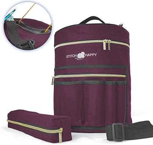 Designer Stitch Happy Knitting Starter Kit: 20 Piece Knitting Kit for