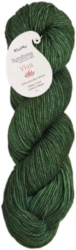 KnitPro Symfonie DK Weight Merino Wool Yarn 240yds, 100g, Moss