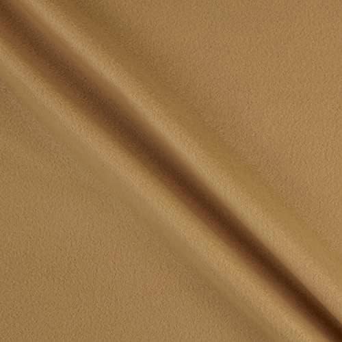Yukon Fleece Camel, Fabric by the Yard