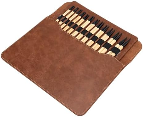 Jenivaint Interchangeable Knitting Needles Set, 12 Sizes 3.5 to 10.0mm
