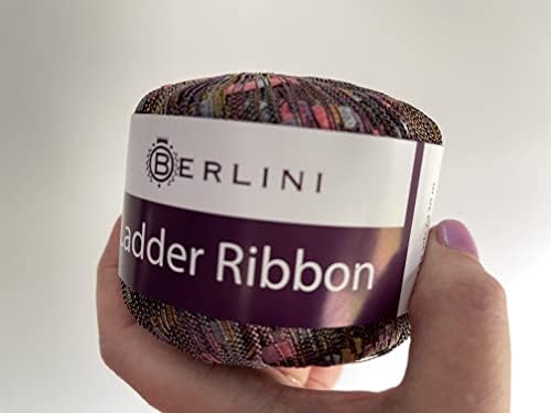 Berlini Ladder Ribbon Yarn - 50 Grams (1.75 Ounces), 142 Yards - #63