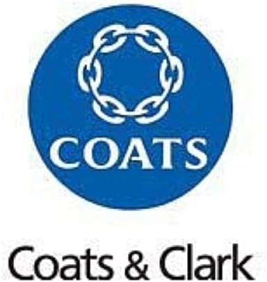 Coats&Clark Threads 9 Bobbins,125 Y Bundle with Black/White Spools 400