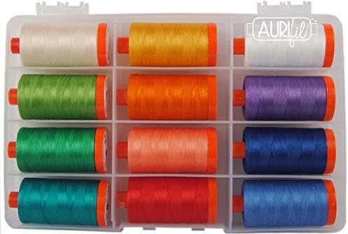 Aurifil USA Alyce Blyth Mini Masterpieces Collection 50wt 12 Large