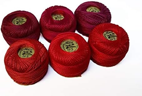 Presencia Finca Perle Cotton ~ Size #5 ~ Thread Sampler Pack for