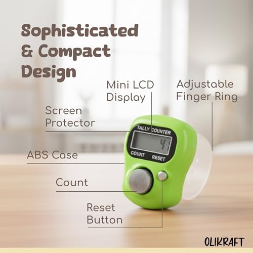 Olikraft Digital Stitch Counters