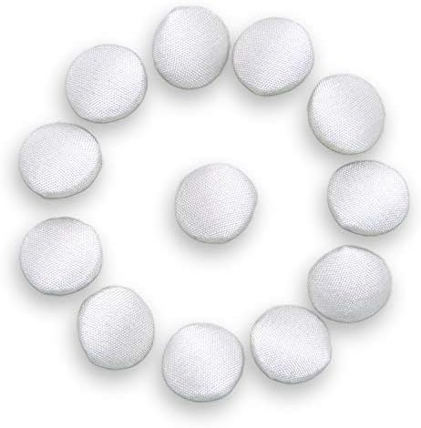 ButtonMode Organza Bridal Trim Buttons for Wedding Dress, Fabric