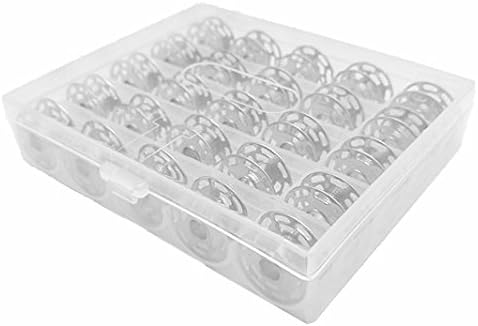 YEQIN 25PCS BOBBINS with Clear Box 0060265000QW - BERNINA bobbins