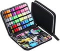Hanfinee Sewing Kit with PU Leather for Adults Include Tailor Scissors