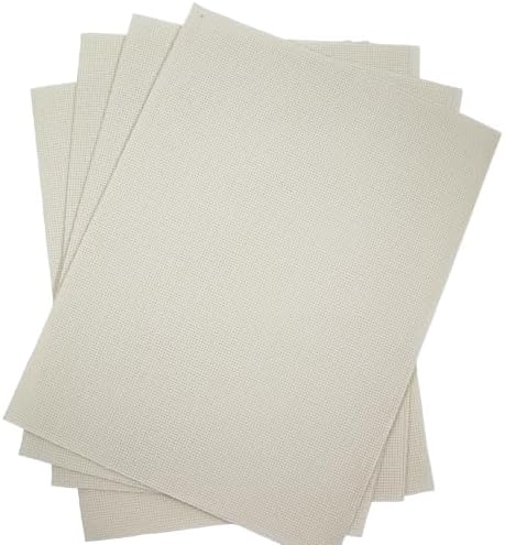 KCS 4 pc of 12" x 18" 14CT Counted Cotton Aida Cloth Cross Stitch