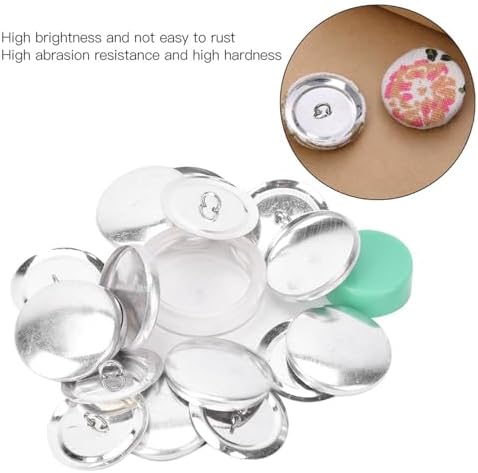Kodrily 10 Sets Button Covers Kit, Round Upholstery Buttons for