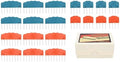 Arythia 20 Pcs Knit Blocking Pins, Stainless Steel 8 & 4 Pin Comb Set