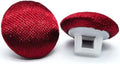 20Pcs 10mm/0.39'' Colorful Cloth Replacement Buttons Sets,Satin