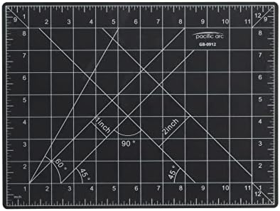 Pacific Arc Double Sided Self Healing Cutting Mat - Thick and Durable