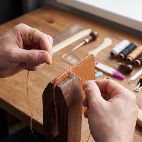 Leather Hand Sewing Kit Upholstery Repair Tools with Stitching Needles