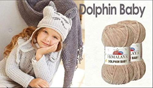 Himalaya Dolphin Baby (4-Pack) 4x100 gr Chenille Velvet Blanket