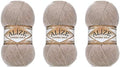 Alize Angora Gold Yarn 20% Wool 80% Acrylic Lot of 3skn 300gr 1805yds