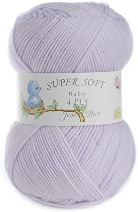 James Brett 100% Acrylic Baby 4 Ply Knitting Yarn Supersoft Knit Wool