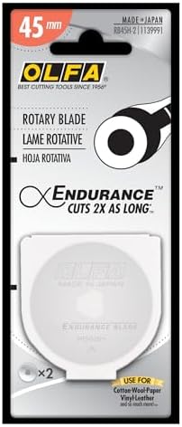 OLFA Endurance Rotary Blade 45mm 2/Pkg