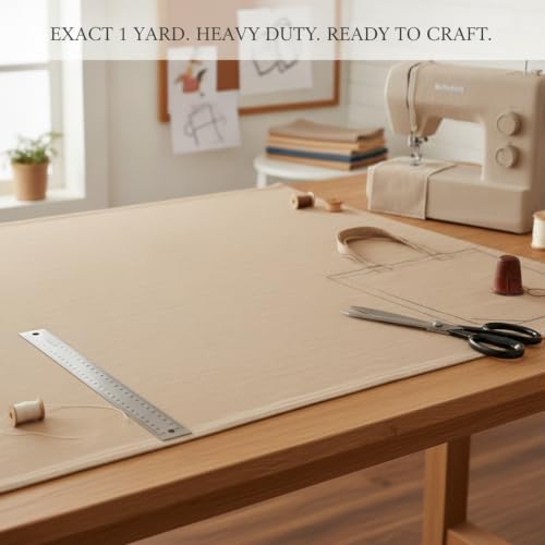 12.7 oz Heavyweight Cotton Canvas Fabric, 72" Wide x 1 Yard Plain
