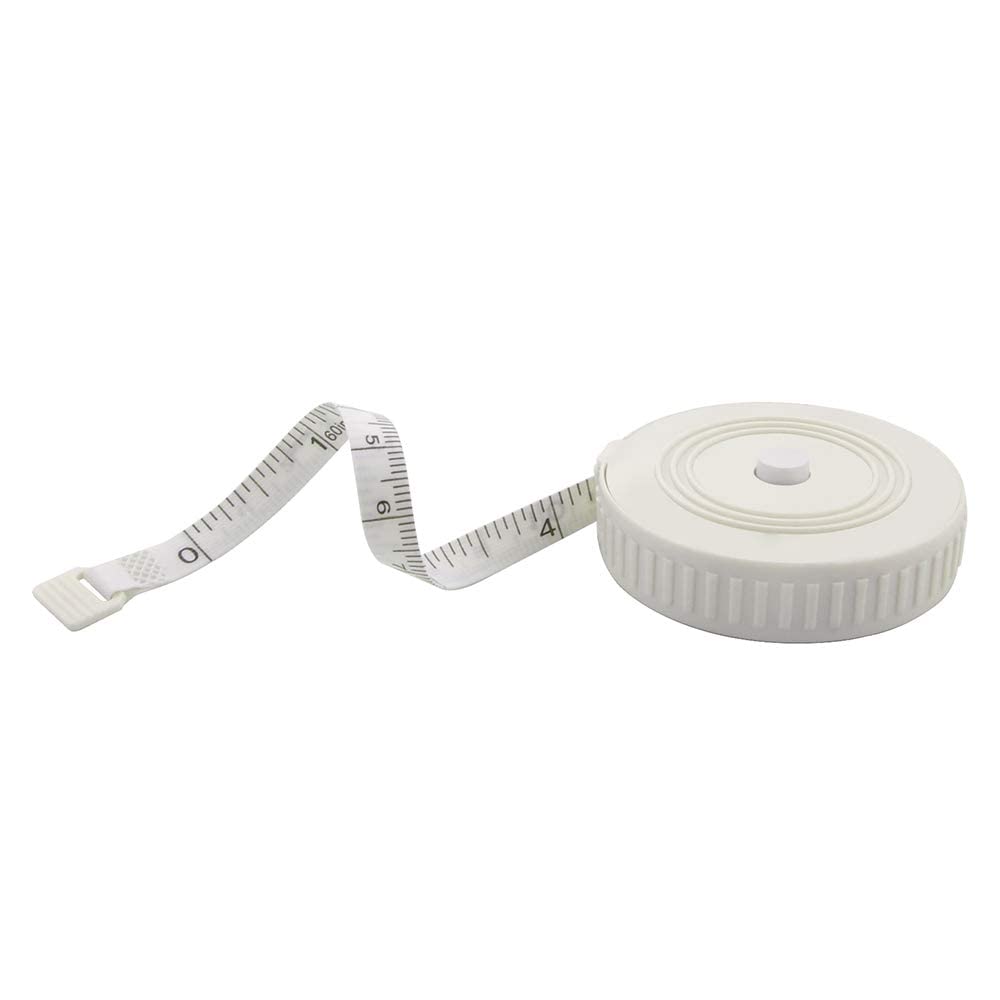 White Measuring for Body,Soft Tape Measure for Body Sewing Fabric
