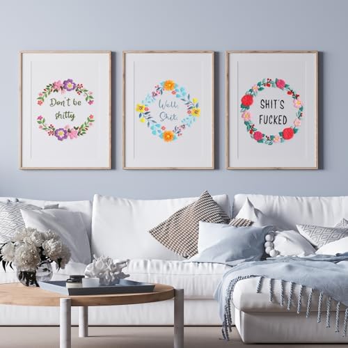 Louise Maelys 3-Set Embroidery Kits for Beginners