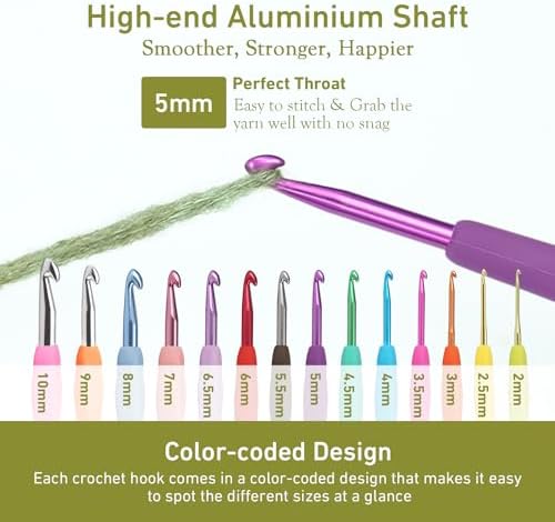 5mm Ergonomic Crochet Hook